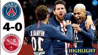 PSG vs Reims 4-0 - All Goals & Highlights 2021- Messi Opening Match