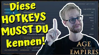 SEHR wichtige Hotkeys 🚨📢 Age of Empires 4 Tutorial [DE]