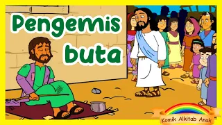 TUHAN YESUS MENYEMBUHKAN ORANG BUTA (Yohanes 9:1-41) cerita alkitab ibadah sekolah minggu online