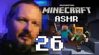 ASMR PL | Relaks z Minecraftem #26 - Shadery i atak rozbójników (gameplay, szept)