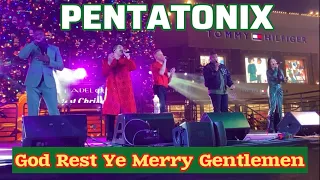 🔴Pentatonix - God Rest Ye Merry Gentlemen (Lyrics) - 1 Hour version 🔴LIVE @ Citadel Outlets, CA