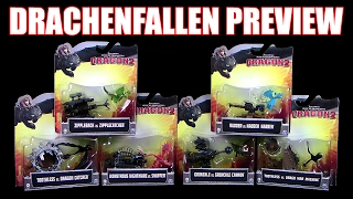 Battle Dragons - alle 6 Drachenfallen mit Ohnezahn Special Figur - Unboxing Preview / Vorschau