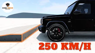 Cars vs Square Speed Bump 3 SUV  BeamNG Drive