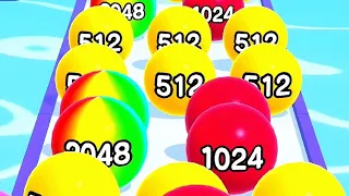 Ball Run 2048 New Update Gameplay Level 79
