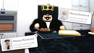 BEING PAID AS A BLOXBURG BUTLER