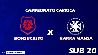 BONSUCESSO X BARRA MANSA | Campeonato Carioca - SUB 20 - 2022
