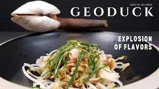 How to Cook the Mysterious Seafood: Geoduck | Asian-Inspired Recipe