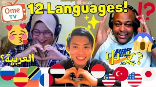 Polyglots SURPRISE Each Other in Multiple Languages on Omegle!
