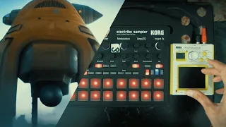 140 / DUBSTEP / FUTURE GARAGE JAM with KORG ELECTRIBE 2S HACKTRIBE and AI MOVIE (Space Druids)