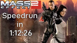Mass Effect 2 Speedrun Best Ending in 1:12:26