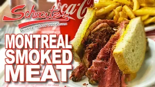 Schwartz's Deli 🥪 Famous Montreal Smoked Meat Sandwich 🥪