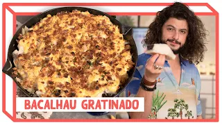 BACALHAU GRATINADO COM BATATAS | Receitas de Ano Novo | Mohamad Hindi