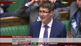 David Linden MP - Ten Minute Rule Bill