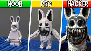 LEGO Monster Rabbit : Noob, Pro, HACKER! / (ZOONOMALY)