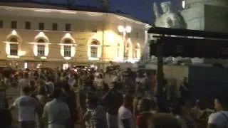 STREET DANCING PARTY IN ST PETERSBURG (Ночные танцы в Санкт Петербурге) , Суббота 9 Августа 2014