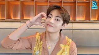 [ENG SUB/SUB INDO] - V Taehyung Vlive 2021-07-24  (Eating Broadcast)