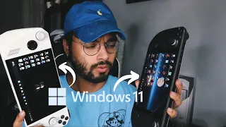 Steam Deck Windows 11 vs ROG ALLY (What using windows is like)
