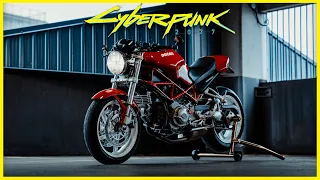 Cyberpunk 2077: Ducati Monster Motorcycle Build BEGINS!