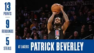 Patrick Beverley Highlights at Lakers | 3/4