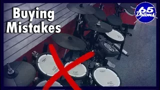 5 Buying Mistakes New Edrummers Make