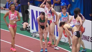 準決勝  女子100m  日本選手権陸上2023