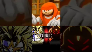 Knuckles approves Death Battle suggestions