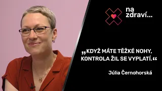 „Bezbolestné vyšetření probíhá ultrazvukem.“ – Júlia Černohorská