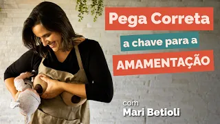 Como fazer a pega correta para amamentação