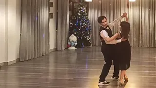 A time for us. Slow waltz ❤️ Танцуем медленный вальс. Ballroom dancing performance.