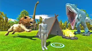 Camping In The Wilderness. How To Fight Wild Animals - Animal Revolt Battle Simulator