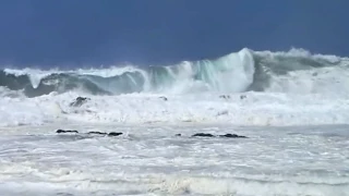 MASSIVE Waves on North Shore Oahu