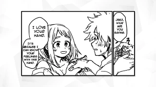 Izuku Midoriya (Deku) x Ochako Uraraka Doujinshi - Hands (IzuOcha)