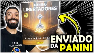 RECEBI o LIBERTADORES 2024 CONMEBOL - Álbum de Figurinhas da Panini