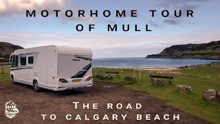 Motorhome Tour of Mull - Part 6 - Calgary Beach the best beach on the Isle of Mull