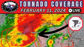 February 11, 2024 LIVE Texas Tornado Coverage