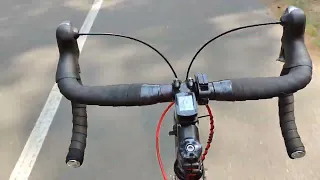 Эксплуатация велосипедной цепи после варки в парафине.