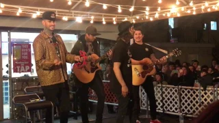 Pierce the Veil- Floral and Fading acoustic Paramount drive in