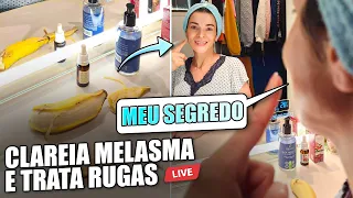 Evito e Trato MANCHAS de Pele, Melasma e Rugas com Esse Segredo!