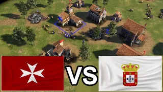 This happens when 2 defensive civs play vs. each other and one of them is AIZAMK... [AoE3:DE]