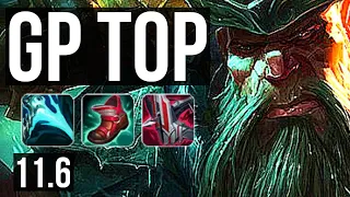 GANGPLANK vs WUKONG (TOP) | 3.7M mastery, 9/1/7, 1400+ games | EUW Diamond | v11.6