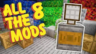 All The Mods 8 Ep. 3 Sophisticated Yet Simple Storage