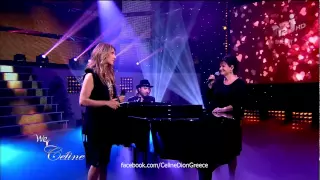 Céline Dion & Maurane - Quand on n'a que l'amour (LIVE NRJ12 Christmas Special 20/12/12) HD