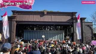 Swarthmore Taiko Ensemble at Sakura Taiko Fest 2023