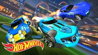 Rocket League Triple Threat DLC Trailer | Hot Wheels Gaming | @HotWheels