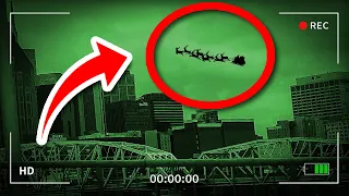 10 Santa Claus Sightings Caught on Camera *SHOCKING*