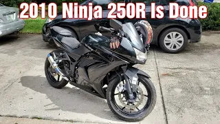 2010 Kawasaki Ninja 250R No Spark Repair And Flood Damage Restoration Complete