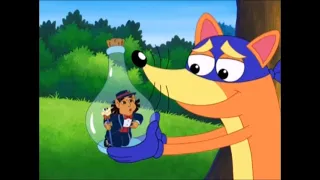 Dora the Explorer - Clip - Dora's Dance to the Rescue - Dancing Elf Tricks Swiper