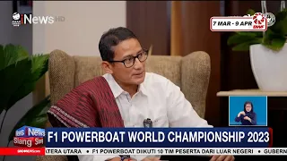 Sandiaga Uno Dan Luhut Binsar Pandjaitan Perihal F1 PowerBoat Danau Toba #iNewsSiang 26/02