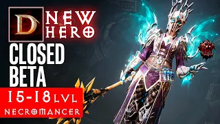 Diablo Immortal Closed Beta - THE NECROMANCER 15-18 LVL (XIAOMI Pad 5)