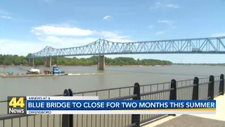 Blue Bridge closing for two months in summer